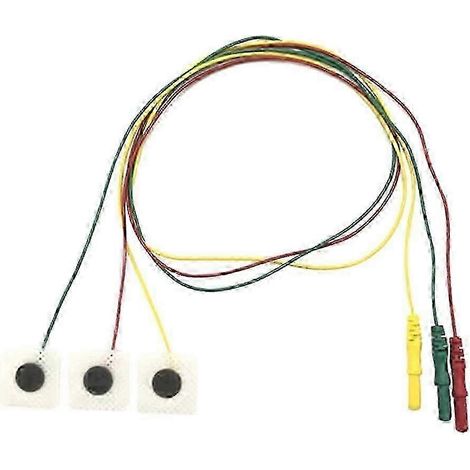 Patch d'électrodes jetable avec câble DIN à 3 conducteurs (1/2)