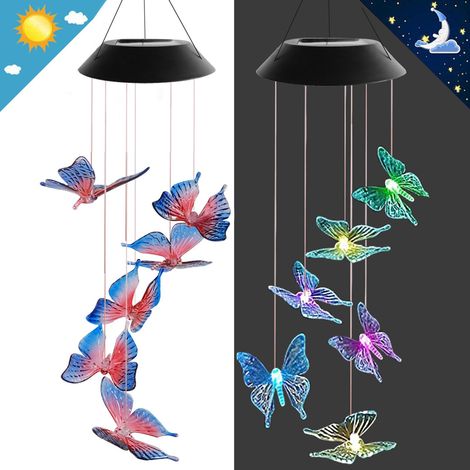 Décorations de Pâques Cadeau Maman Épouse Anniversaire Fête des Mères, Lumière Solaire Extérieure, Cadeau de Noël Couple pour Jardin Terrasse Pergola (1/5)