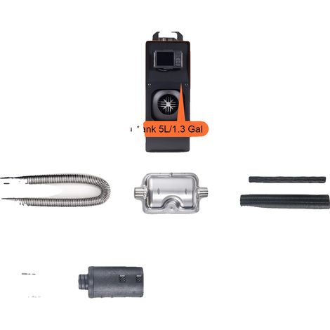 Chauffage à air diesel, contrôle Bluetooth, design portable, Type vertical (1/2)