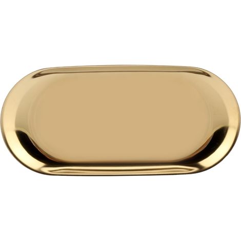 Aufbewahrungstablett aus Edelstahl im nordischen Stil, multifunktionale Kuchenplatte für Kosmetik, Schmuck, Büro, Schminktisch, Küche, Silber, Gold, Regenbogen (S) (1/5)