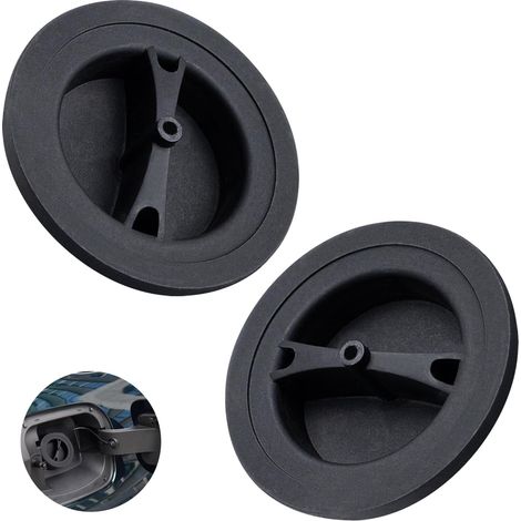 2 x LPG Plastic Cover Caps - Compatible with M10 Thread - Protect LPG Tank Screw Connector 10mm - Strong and Weatherproof (1/5)
