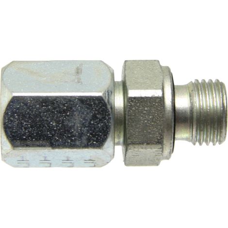 Connettore idraulico diritto 3/4"JIC M18x1.5 350 bar (1/2)