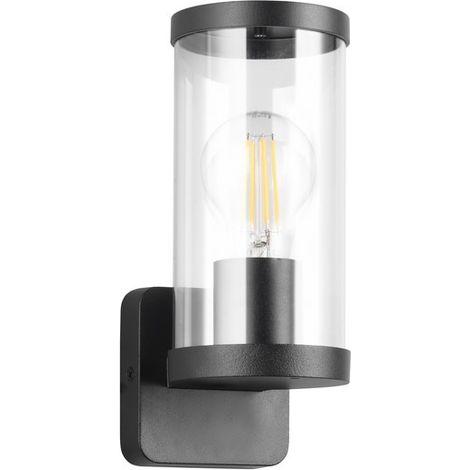 Applique murale extérieure noire E27 28W IP44 BONITO RL (1/5)