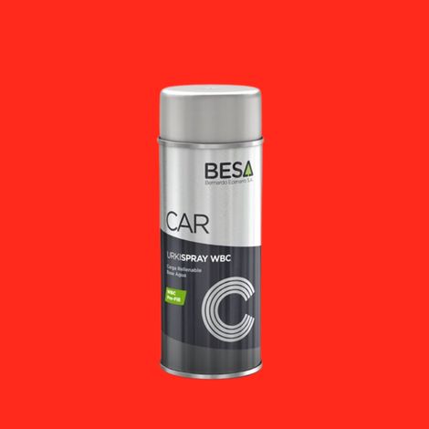 Bombe de peinture Rouge Clair Brillant RAL 3026  Brillant