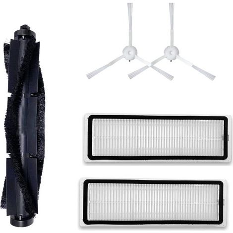 Adatto per il set di accessori di ricambio, compatibile con l'aspirapolvere robot 360 S5 S7: 1 spazzola a rullo principale, 2 spazzole laterali, 2 filtri HEPA. (1/4)