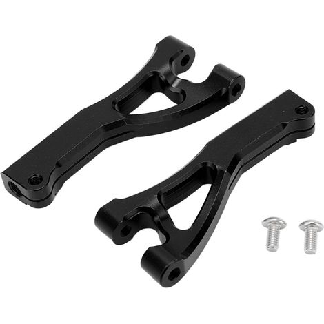 Stück obere Vorderachs-Querlenker aus Aluminiumlegierung für ARRMA 1/7 LIMITLESS/INFRACTION 6S - Schwarz (1/5)