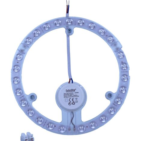 Modulo Led Per Plafoniera Led Plate Ad Anello 24W 2400LM 6500K Diametro 222mm (1/3)
