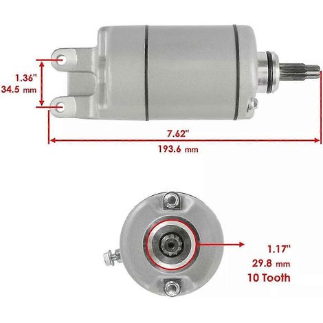 para ATV TRX300 281cc ATC250ES BIG RED 246cc TRX250 FOURTRAX 246cc 31200-HA0-773 (1/3)