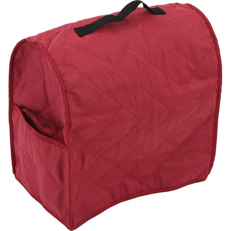 Housse de protection anti-poussière pour batteur de cuisine, sac de transport anti-rayures - Rouge vin (1/5)