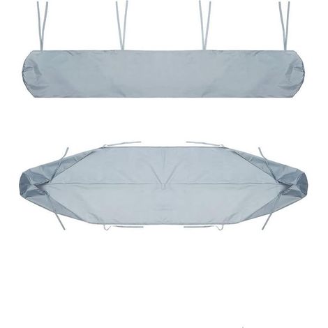 Sac De Protection Pour Store Banne, 4m Housse De Protection Anti-Poussière Pour Auvent De Terrasse Gris Housse De Rangement Pour Auvent De Terrasse, Protection Imperméable En Hiver (1/5)