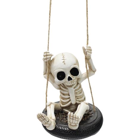 Skelett Statuen für den Garten Gartenornament dekorativer