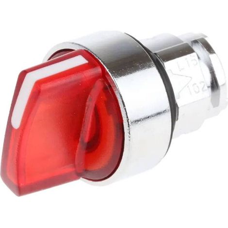 Selettore rosso 0 I SCHNEIDER-ELECTRIC BOUTON ZB4BK1243