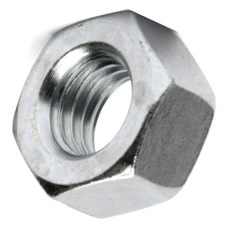 M8 Hex Nut - Bright Zinc Plated (BZP) DIN934 (1/2)