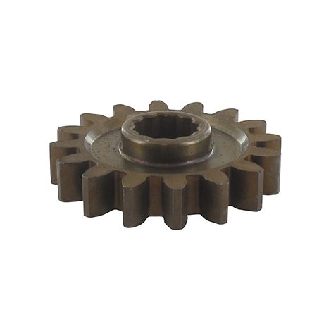 Piñón de caja inversora adaptable para Husqvarna. Para cárteres de 102 cm. Reemplaza original 532 41 53-56, 583 35 46-01, 587 93 48-