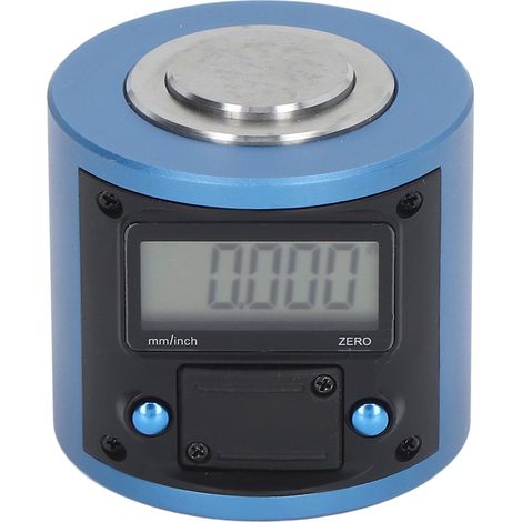 Calibrateur d'outil CNC axe Z précis sensible grand diamètre 24mm acier alliage étanche écran LCD numérique aimanté boîtier (1/5)