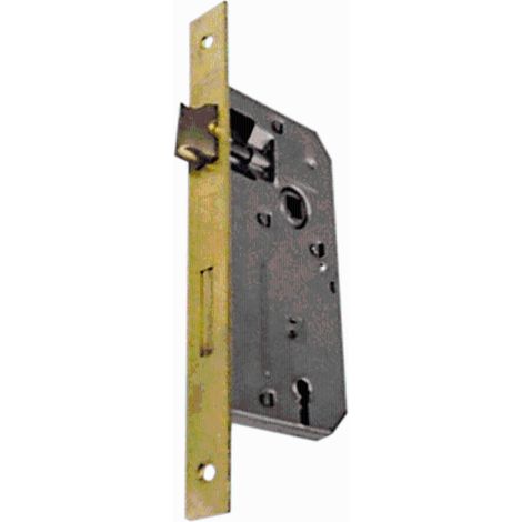 SERRATURA PATENT OTTONATA 30 BORDO QUADRO "BONAITI"