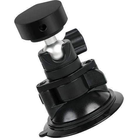 Support à ventouse rectangulaire pour antenne satellite, angle réglable, fixation temporaire sur rambarde de bateau, toit ou galerie, pour mini parabole (1/5)