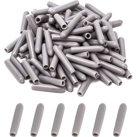 100-teiliges Set Geschirrspülerkappen – Rostfreie PVC-Abdeckungen – Schutz vor Stiften – Schnelle, klebstofffreie Montage