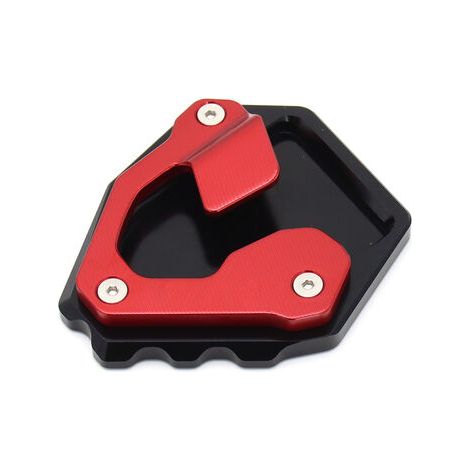Motorcycle Foot Kickstand Extension Plate Bracket for Honda CRF1000L Africa Twin 2016-2019 - Red (1/5)