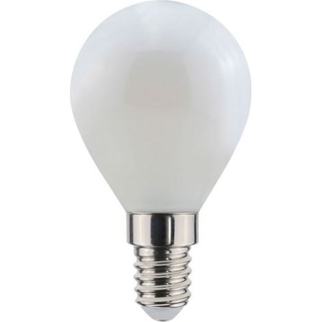 Ampoule LED Sphérique E14 – 7W – 1055 lm – 4000 K – Verre Opale – Équivalent 75 W