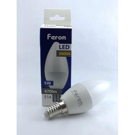 LAMPADA LED CANDELA E14 LC 3000K 450LM - 5 W