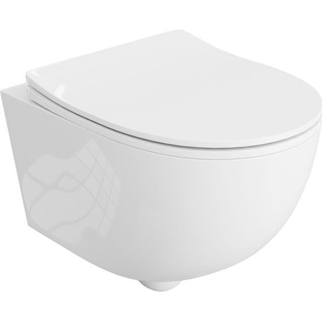 LAVITA Wand-WC  Hänge Toilette  Toilettenbecken  (1/5)
