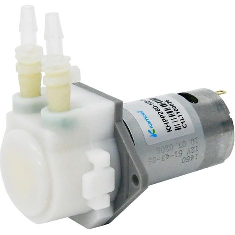 KHPP260 Pompe péristaltique 12 V DC Miniature Lab Haut Débit 220 ml/min  Pompe de circulation auto-amorçante Petite pompe doseuse de liquide (1/5)