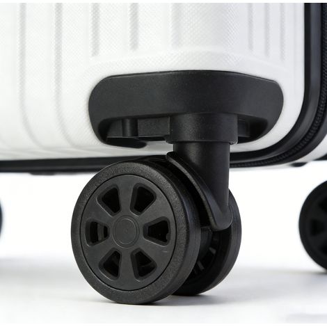 Roues de valise A71 noires, roues de remplacement universelles pour valises, bagages et chariots (1/5)