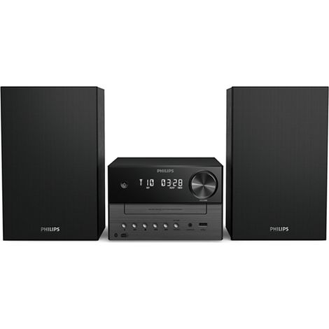 Chaine HiFi Philips Bass Reflex Série 3000 TAM3505M2 Bluetooth DAB+/FM 20 W Noir