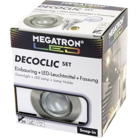 MEGATRON MT EINBAUL. DECOCLIC 68 MM RU EI (GB) DI MT75404 (1/2)