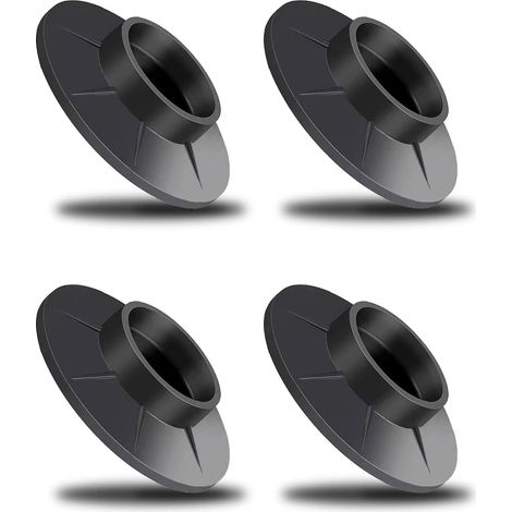 4 Tampons Anti-Vibration Machine Laver Noirs (1/5)