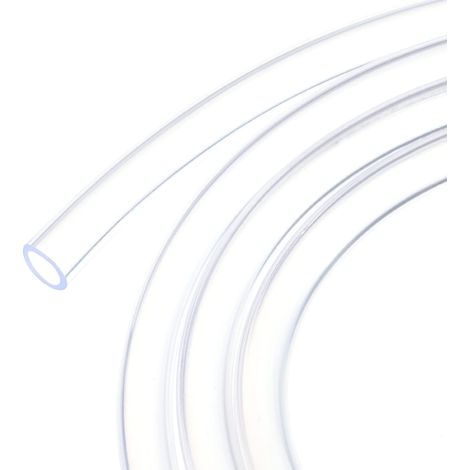 Transparent Vinyle Tube - PVC Tube Tuyau, Appliquer à Eau Transfert (5mm ID 7mm OD, 6Ft) (1/5)