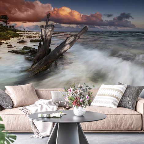 Papier peint panoramique - La mer - 260 cm x 173 cm (1/4)