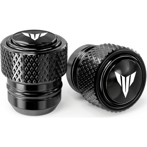 Lot de 2 bouchons de valve de pneu pour moto Bouchons de valve de pneu (1/5)
