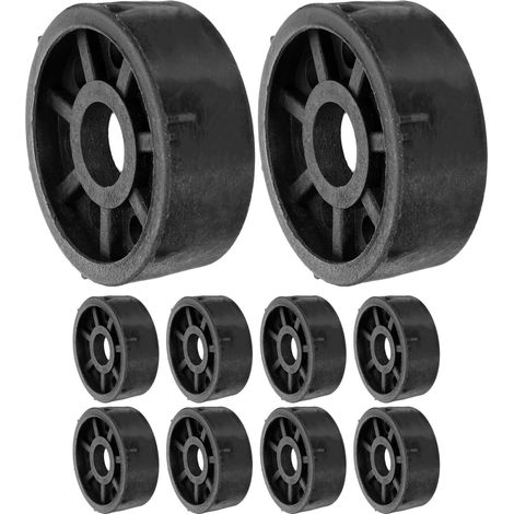 Mikinona Lot de 10 bouchons pour tubes en carton, couvercles (1/5)