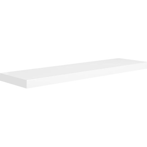 vidaXL Scaffale a Parete Bianco 90x23,5x3,8 cm in MDF