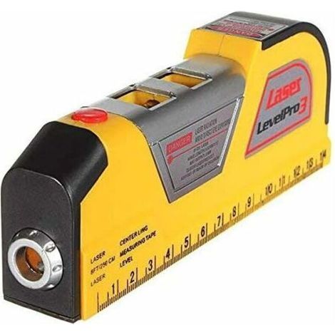 2.5M Niveau Laser Alignement Horizontal Vertical / Ruban Mètre Inclinometre à mesurer Aligner Multipurpose règle verticale (1/5)