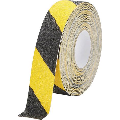 Durable DURALINE GRIP 1097130 Anti-Rutschband Schwarz, Gelb (L x B) 15 m x 50 mm 1 St.