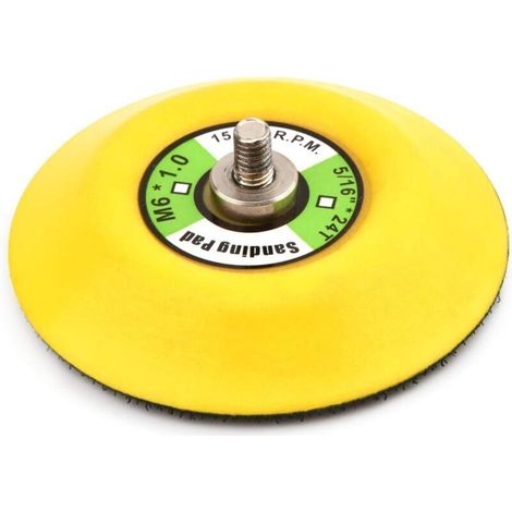 SABIR Nouvelle ponceuse/polisseuse d'angle plateau de ponçage polissage 75 mm (3 "), pour broyeur/polisseur mini, 1 pièce (1/3)
