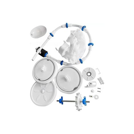 Kit reconstruction Polaris 180/280 – Roues, roulements, pneus, sac, flexible – Réparation complète robot (1/5)