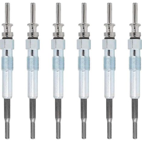 Bougies de préchauffage Diesel 12237786869 0250402002 pour BMW Série 1, 3, 5, 6, 7, X3 et X5 (accessoires, lot de 6) (1/5)