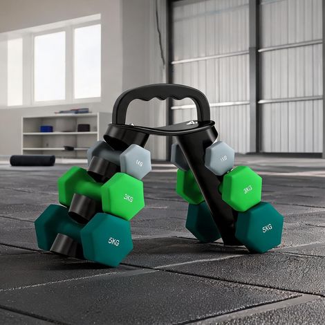Banc de musculation en métal plastique 42 x 10 x 30 cm (1/5)