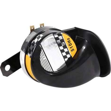 Klaxon électronique universel miniature en forme d'escargot, puissant et clair, pour moto, 12 V, 510 Hz (1/5)