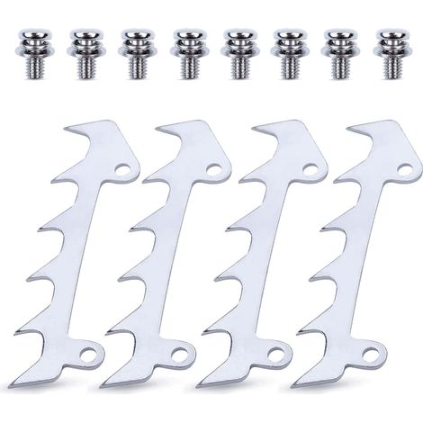 4 pièces kit de mordaches pour abattage de tronçonneuse, attrape-chaîne compatible avec Stihl MS180 MS200 MS201 MS210 MS230 MS250 MS171 MS181 MS211 017 018 020 021 023 025 019T MS190T MS192T MS193T MS (1/5)