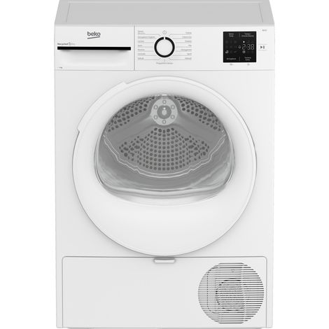 Beko BMT93EW 9kg, Classe D, Linea Estetica NX, motore asincrono, Display digitale, colore Bianco, oblò Bianco (1/4)