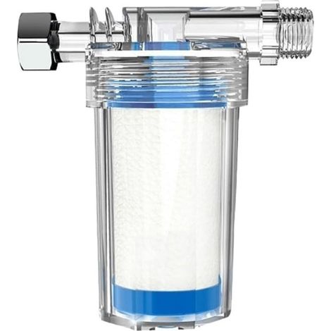 Cartouche de purification pour chauffe-eau pour machine à laver et filtre de douche – Chloramine, métaux lourds, ammoniaque, soufre – Filtre en coton PP compatible avec (filtre de robinet) (1/5)