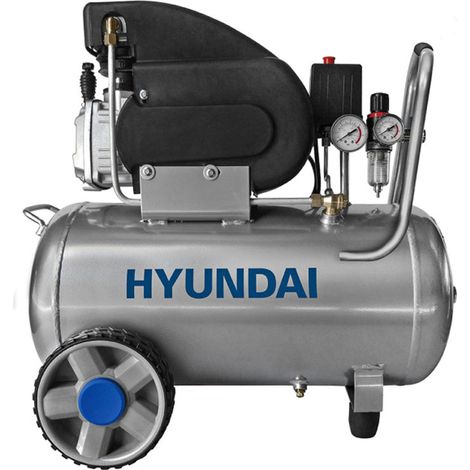Compresseur monocylindre 2 hp 50 L 195 L/min HYUNDAI H50CV-C