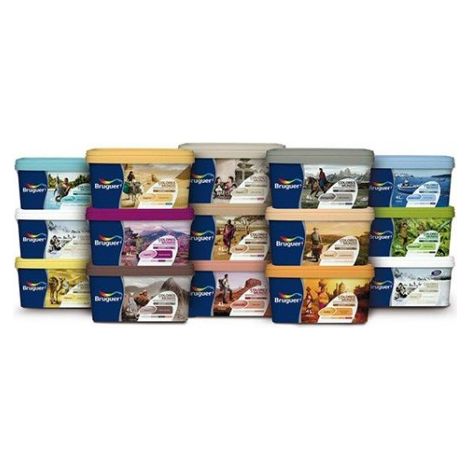 Pintura colores del mundo Caribe turquesa suave 4 lt