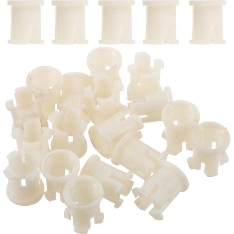 Bagues de roue pivotante en plastique, 100 pièces