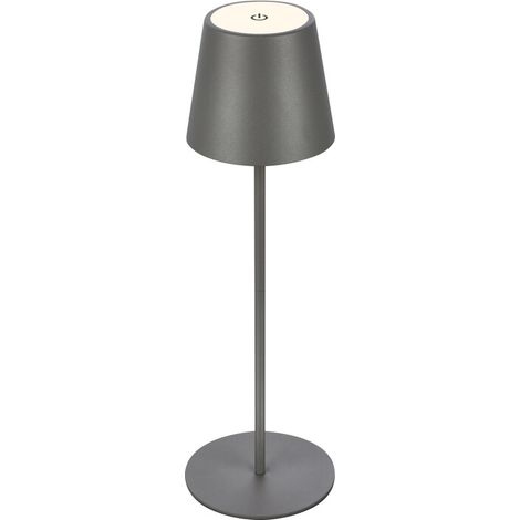 LAMPADA DA TAVOLO BT10004 BATT RICARIC GRIGIO- 1,0 pz